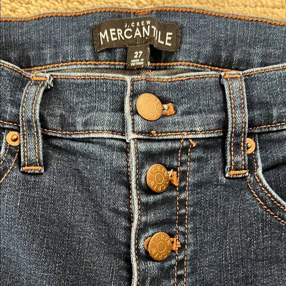 J. Crew Blue High Rise Jeans Slim Fit